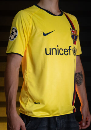 Barcelona Visitante 2009 (Iniestazo) CL - Iniesta #8